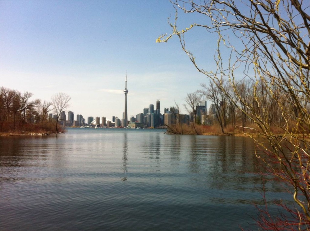 08-Toronto city skyline from Ward's Island at the Sunfish Cut.